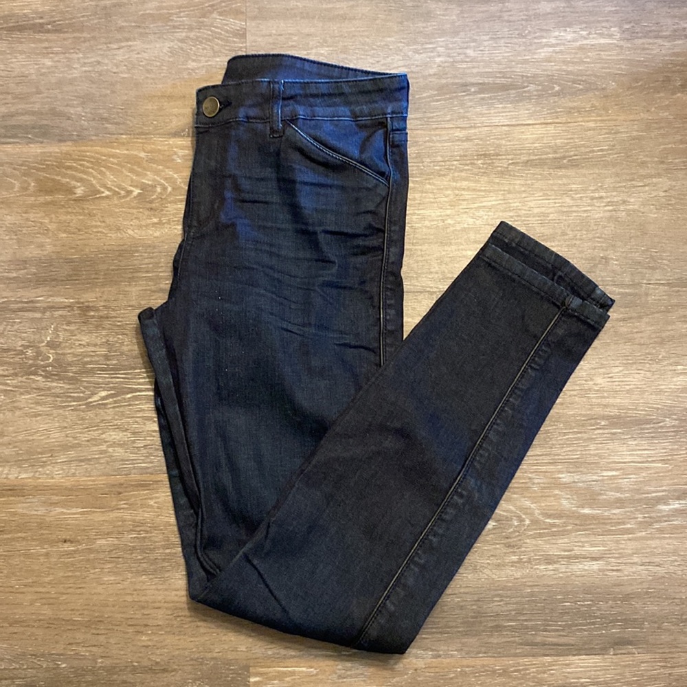 KUT From the Kloth Dark Wash Mía Toothpick Skinny Jeans Size 10